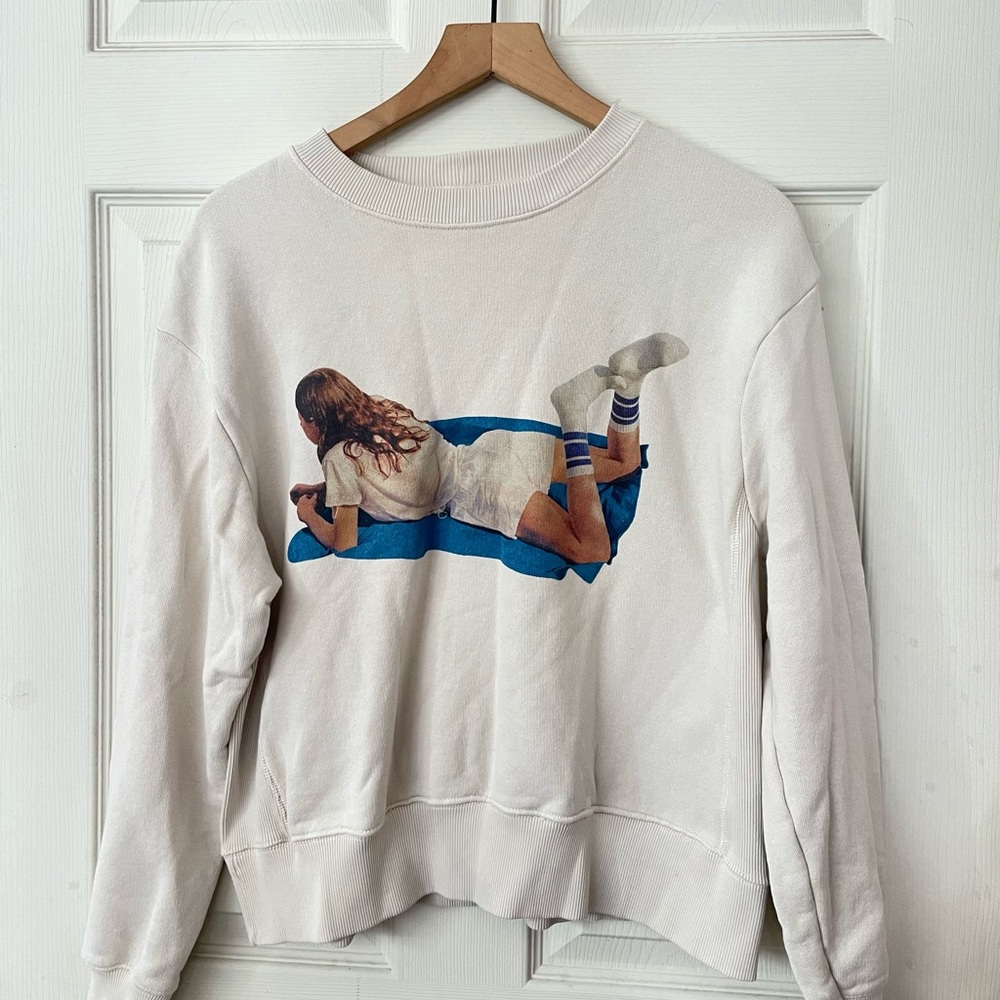 Zara x coco capitan oversized sweatshirt